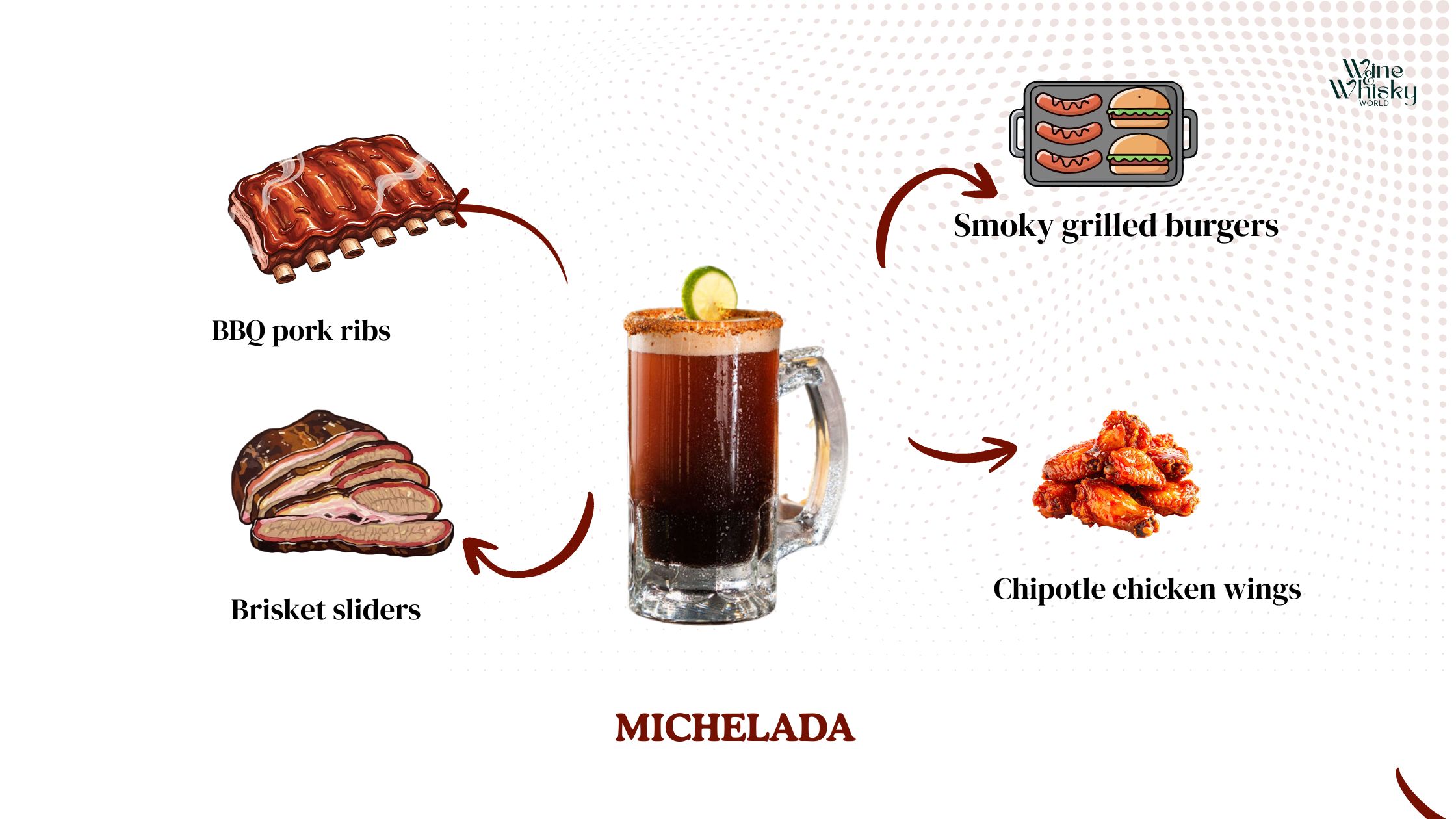 Michelada cocktail